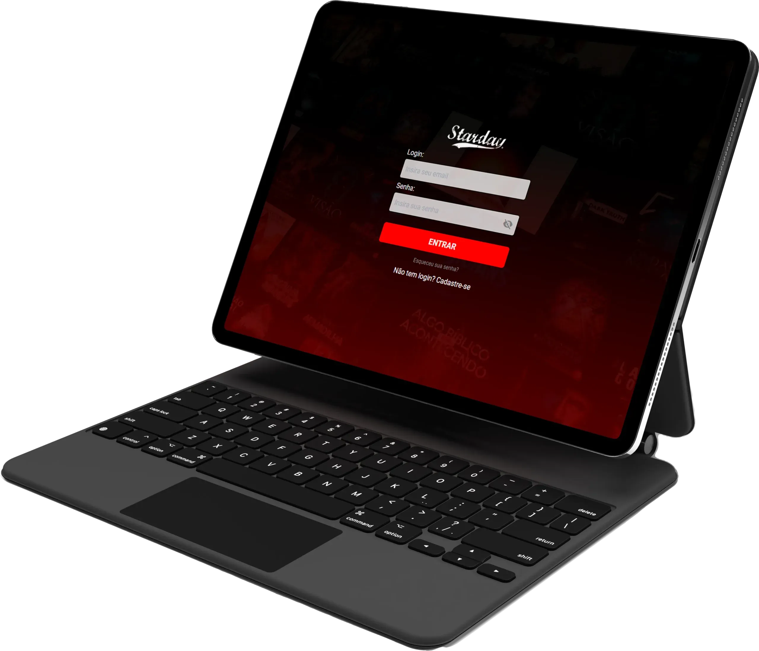 Plataforma Starday no iPad Pro